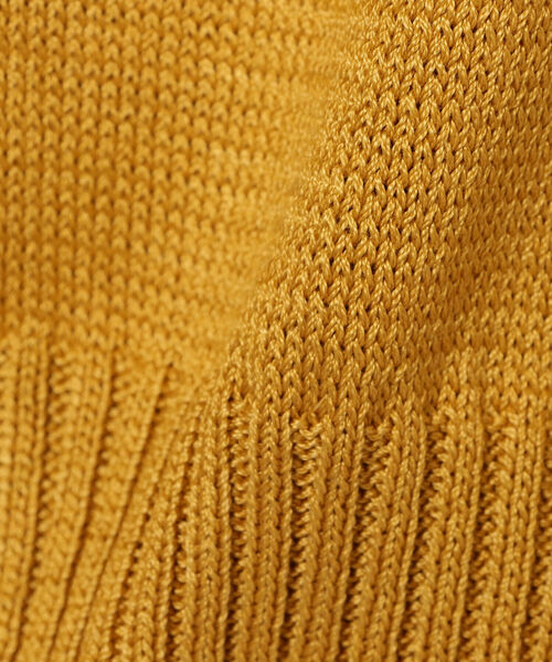 BEAMS F(ビームスエフ)の「RAffa MOLINA × BEAMS F / 別注 クルーネック ニット(Tシャツ/カットソー・メンズ・イエロー/インディゴブルー/オレンジ系その他7・MEDIUM/LARGE/SMALL)」の16枚目の写真