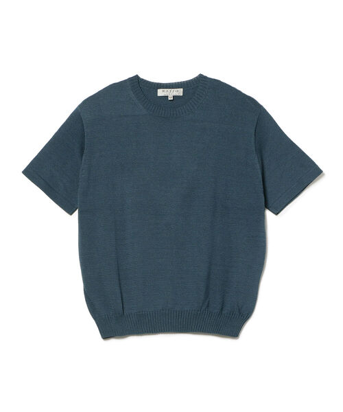 BEAMS F(ビームスエフ)の「RAffa MOLINA × BEAMS F / 別注 クルーネック ニット(Tシャツ/カットソー・メンズ・イエロー/インディゴブルー/オレンジ系その他7・MEDIUM/LARGE/SMALL)」の17枚目の写真