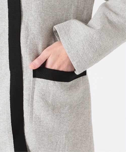 VERMEIL par iena mapel バイカラージャケット アイボリー セール】mapel バイカラージャケット◇（ノーカラージャケット