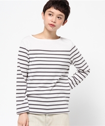 MYSELF ABAHOUSE | 【VERY 5月号掲載】パネルボーダーボートネックプルオーバー(Tシャツ/カットソー)