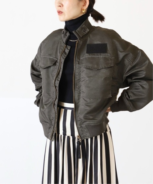 VERMEIL par iena（ヴェルメイユパーイエナ）の「《追加2》【VOTE MAKE NEW CLOTHES/ヴォートメイク】別注WEP ジャケット◆（ミリタリージャケット・レディース・ブラック・SMALL/MEDIUM）」の18枚目の写真