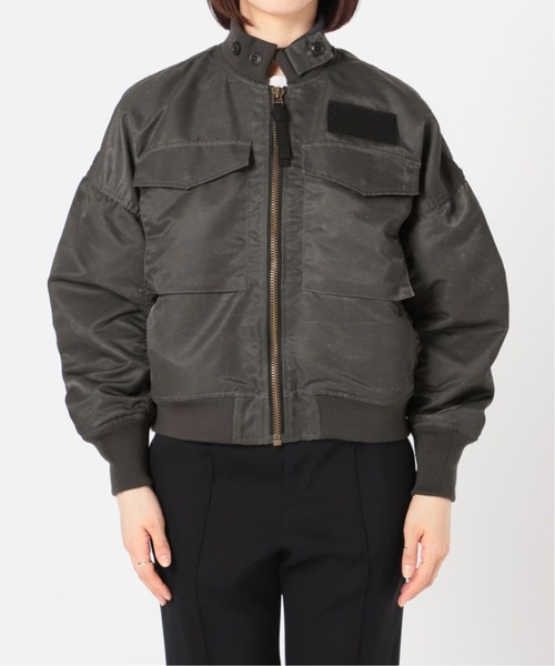 VERMEIL par iena（ヴェルメイユパーイエナ）の「《追加2》【VOTE MAKE NEW CLOTHES/ヴォートメイク】別注WEP ジャケット◆（ミリタリージャケット・レディース・ブラック・SMALL/MEDIUM）」の7枚目の写真