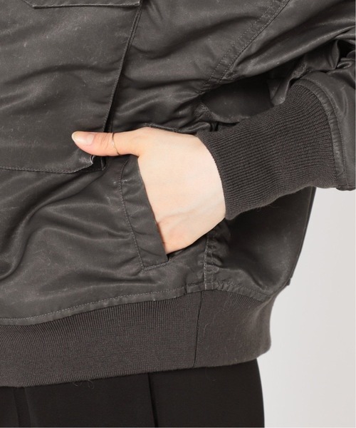 VERMEIL par iena（ヴェルメイユパーイエナ）の「《追加2》【VOTE MAKE NEW CLOTHES/ヴォートメイク】別注WEP ジャケット◆（ミリタリージャケット・レディース・ブラック・SMALL/MEDIUM）」の14枚目の写真