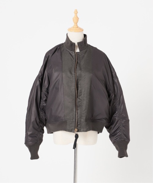 VERMEIL par iena（ヴェルメイユパーイエナ）の「《追加2》【VOTE MAKE NEW CLOTHES/ヴォートメイク】別注WEP ジャケット◆（ミリタリージャケット・レディース・ブラック・SMALL/MEDIUM）」の9枚目の写真