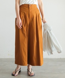 NOMBRE IMPAIR | 綿リネンカルゼ　ツータックパンツ(その他パンツ)