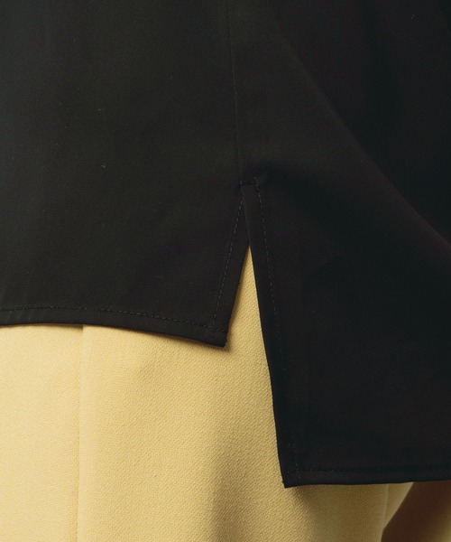 MILKFED.（ミルクフェド）の「PLEATED BIG COLLAR BLOUSE（シャツ/ブラウス・レディース・ホワイト/ブラック・ONE SIZE）」の20枚目の写真