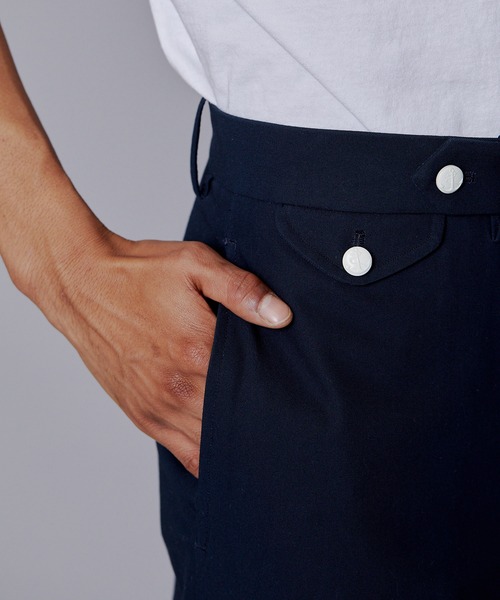 Penguin by Munsingwear（ペンギン バイ マンシングウェア）の「ペンギン バイ マンシングウェア バーンストーマー1980Pマリンパンツ メンズ ウェア ロングパンツ ボトムス スポーツウェア ゴルフ（スラックス・メンズ・ネイビー・M/XL/L）」の2枚目の写真