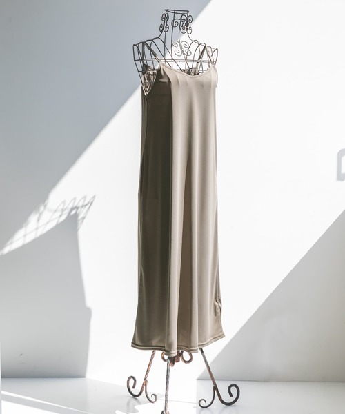 n'OrLABEL（ノアールレーベル）の「『インナーペチワンピース』（インナーウェア/肌着・レディース・ライトベージュ/モカ/ブラック・2/1）」の12枚目の写真