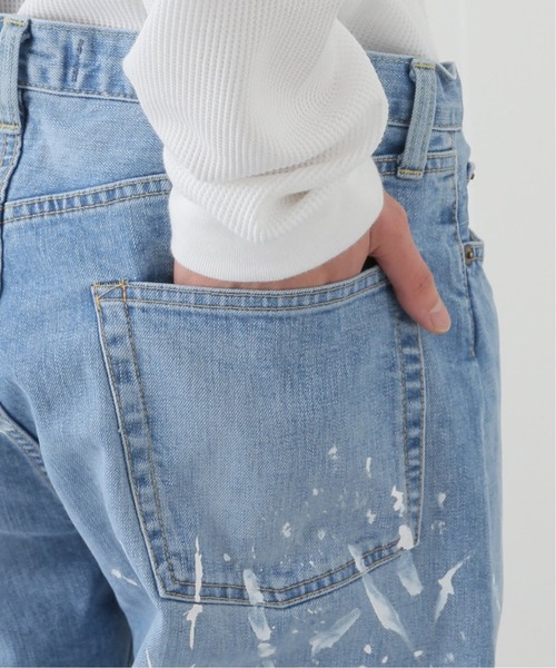 REMI RELIEF(レミレリーフ)の「【REMI RELIEF / レミレリーフ】別注 ブリーチデニムパンツ(スプラッシュ)(デニムパンツ・メンズ・コバルトブルー・32/30/29/33/31)」の7枚目の写真