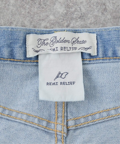 REMI RELIEF(レミレリーフ)の「【REMI RELIEF / レミレリーフ】別注 ブリーチデニムパンツ(スプラッシュ)(デニムパンツ・メンズ・コバルトブルー・32/30/29/33/31)」の15枚目の写真