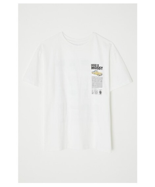 MOUSSY(マウジー)の「ISSUE 22 Tシャツ(Tシャツ/カットソー・レディース・ホワイト/ブラック/ホワイト系その他2/レッド・FREE)」の20枚目の写真