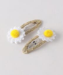 green label relaxing（グリーンレーベルリラクシング）の「＜Rockahula Kids（ロッカフラ キッズ）＞ Daisy Clips ヘアクリップ（ヘアピン）」