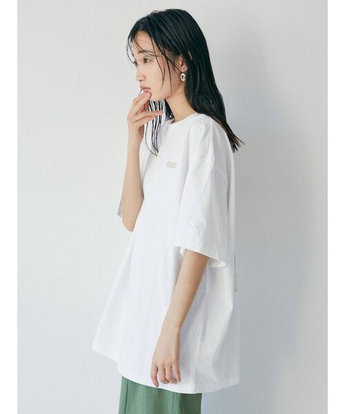 PUMA（プーマ）の「【MURUA×PUMA】シークレットロゴユニセックスTee（Tシャツ/カットソー・レディース・ホワイト/ブラック・FREE）」の11枚目の写真