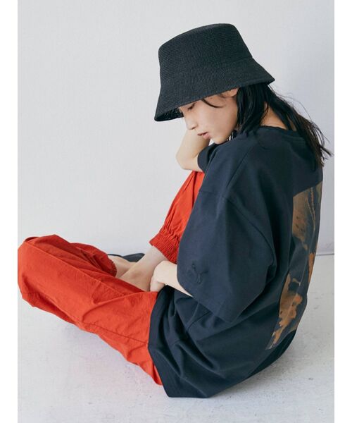 PUMA（プーマ）の「【MURUA×PUMA】シークレットロゴユニセックスTee（Tシャツ/カットソー・レディース・ホワイト/ブラック・FREE）」の12枚目の写真