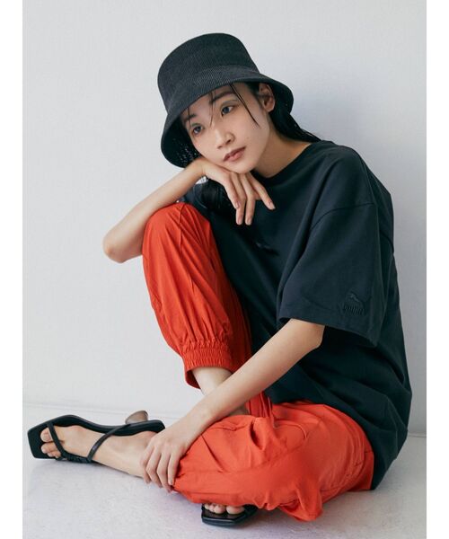 PUMA（プーマ）の「【MURUA×PUMA】シークレットロゴユニセックスTee（Tシャツ/カットソー・レディース・ホワイト/ブラック・FREE）」の17枚目の写真