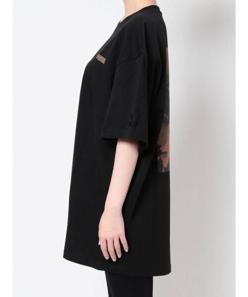 PUMA（プーマ）の「【MURUA×PUMA】シークレットロゴユニセックスTee（Tシャツ/カットソー・レディース・ホワイト/ブラック・FREE）」の8枚目の写真