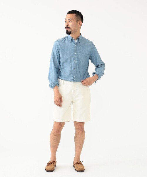 REMI RELIEF(レミレリーフ)の「REMI RELIEF / 別注 Corduroy Shorts(その他パンツ・メンズ・チャコールグレー/オフホワイト/オリーブ/ブラウン系その他3/コーラル・SMALL/MEDIUM/LARGE/X-LARGE)」の8枚目の写真
