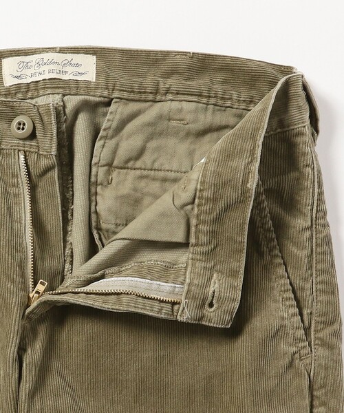 REMI RELIEF（レミレリーフ）の「REMI RELIEF / 別注 Corduroy Shorts（その他パンツ・メンズ・チャコールグレー/オフホワイト/オリーブ/ブラウン系その他3/コーラル・SMALL/MEDIUM/LARGE/X-LARGE）」の8枚目の写真