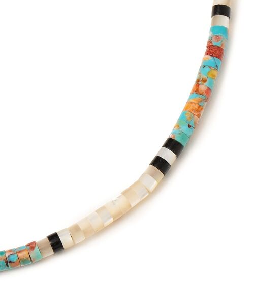 mikia（ミキア）の「mikia:コーラルミックスネックレス（ネックレス・レディース・レッド系その他・ONE SIZE）」の3枚目の写真