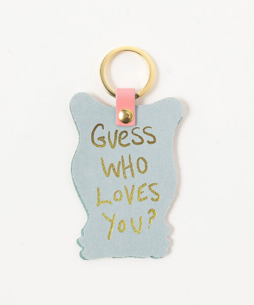 Ray BEAMS（レイビームス）の「ARK / キャット キーホルダー（キーホルダー・レディース・グリーン/ピンク・ONE SIZE）」の3枚目の写真