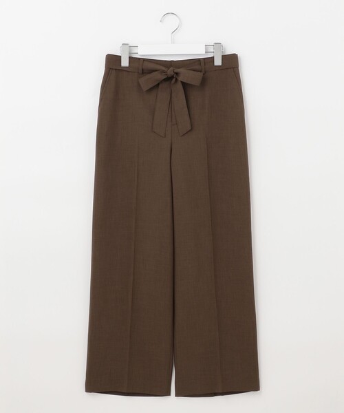 J.PRESS(ジェイプレス)の「【洗える・接触冷感】マルソースパンボイル パンツ(その他パンツ・レディース・ネイビー系/ブラウン系/グレー系・T13/T17/T15)」の12枚目の写真