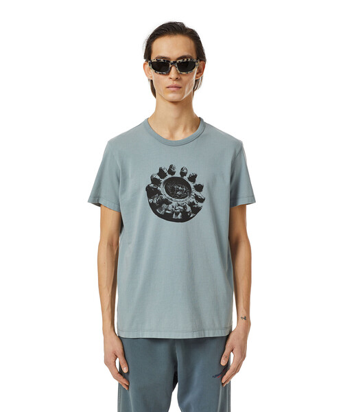 セール メンズ Tシャツ ピグメント加工 Tシャツ カットソー Diesel ディーゼル のファッション通販 Zozotown