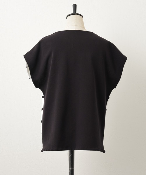 BEARDSLEY（ビアズリー）の「フレンチニット（ニット/セーター・レディース・ホワイト/ブルー・FREE）」の17枚目の写真