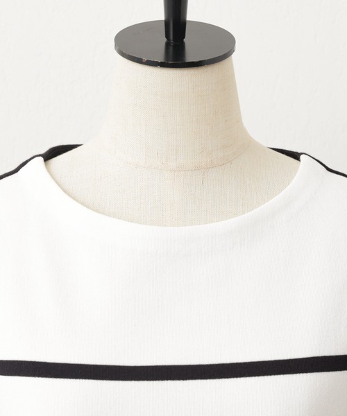 BEARDSLEY（ビアズリー）の「フレンチニット（ニット/セーター・レディース・ホワイト/ブルー・FREE）」の18枚目の写真