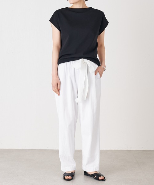 BEARDSLEY（ビアズリー）の「フレンチニット（ニット/セーター・レディース・ホワイト/ブルー・FREE）」の10枚目の写真