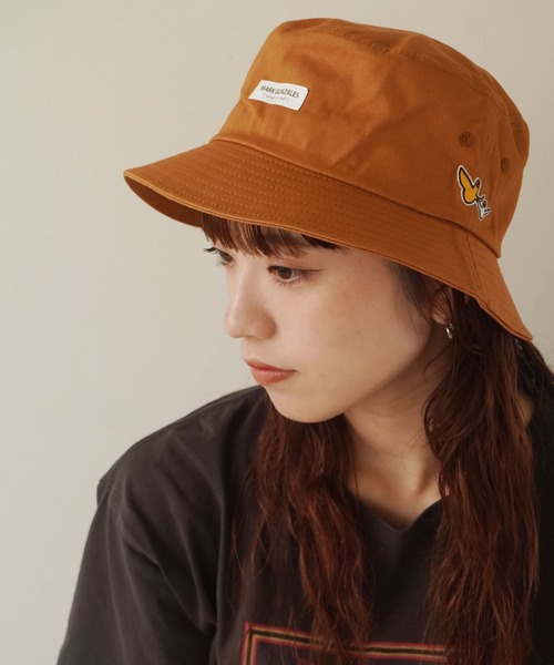 （What it isNt）ART BY MARKGONZALES（ワットイットイズント）の「刺繍 バケット ハット / HAT 【（What it isNt）ART BY MARKGONZALES / (ワットイットイズント) アートバイ マークゴンザレス 】（ハット・メンズ・ブラック/ホワイト/ベージュ系その他/ブラック系その他/ブルー系その他/ベージュ/ホワイト系その他/ネイビー/ホワイト系その他3/ホワイト系その他2/ブラック系その他3/ベージュ系その他3/ブラック系その他2/グリーン/ブラウン・FREE）」の10枚目の写真