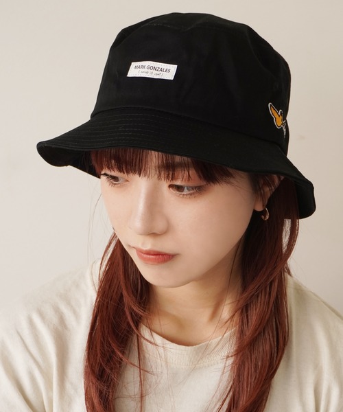 （What it isNt）ART BY MARKGONZALES（ワットイットイズント）の「刺繍 バケット ハット / HAT 【（What it isNt）ART BY MARKGONZALES / (ワットイットイズント) アートバイ マークゴンザレス 】（ハット・メンズ・ブラック/ホワイト/ベージュ系その他/ブラック系その他/ブルー系その他/ベージュ/ホワイト系その他/ネイビー/ホワイト系その他3/ホワイト系その他2/ブラック系その他3/ベージュ系その他3/ブラック系その他2/グリーン/ブラウン・FREE）」の8枚目の写真