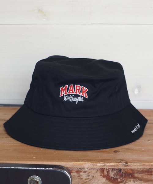 （What it isNt）ART BY MARKGONZALES（ワットイットイズント）の「刺繍 バケット ハット / HAT 【（What it isNt）ART BY MARKGONZALES / (ワットイットイズント) アートバイ マークゴンザレス 】（ハット・メンズ・ブラック/ホワイト/ベージュ系その他/ブラック系その他/ブルー系その他/ベージュ/ホワイト系その他/ネイビー/ホワイト系その他3/ホワイト系その他2/ブラック系その他3/ベージュ系その他3/ブラック系その他2/グリーン/ブラウン・FREE）」の6枚目の写真