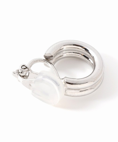 plage（プラージュ）の「【ucalypt/ユーカリプト】BASIC DOUBLE イヤリング（イヤリング・レディース・シルバー・FREE）」の3枚目の写真