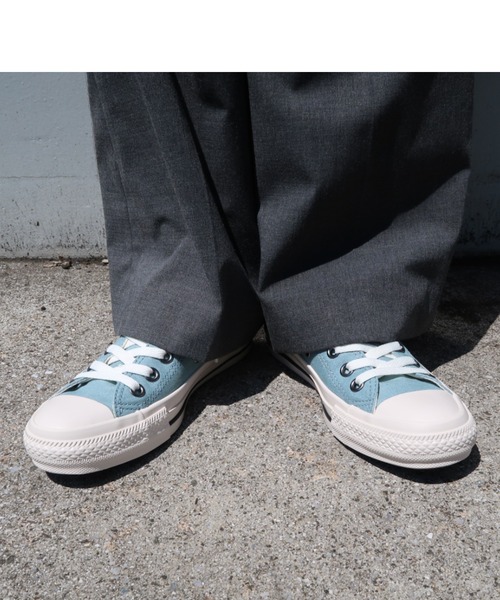CONVERSE（コンバース）の「converse コンバース AS WK-COTTON OX オールスター WKコットン OX 31307271 ABC-MART限定 *SMOKY BLUE（スニーカー・レディース・ブルー・4/5/6h/4h/5h/3h）」の3枚目の写真
