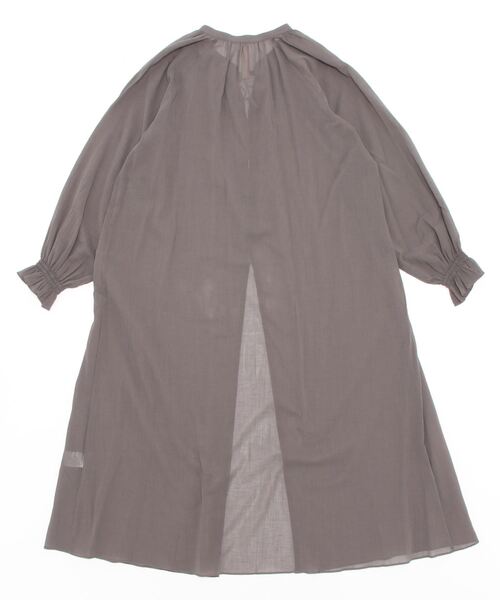 Q(キュー)の「エアリーコットンロングワンピース(ワンピース・レディース・ブラウン/ラベンダー・MEDIUM)」の5枚目の写真