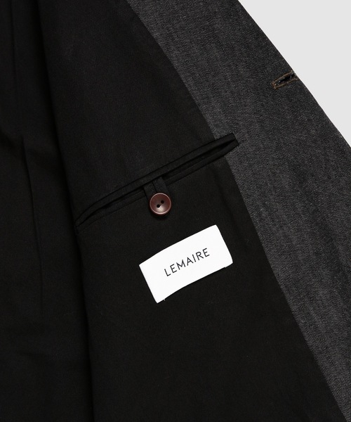 LEMAIRE(ルメール)の「BOXY SB JACKET(テーラードジャケット・メンズ・ブラック系その他・48/46)」の4枚目の写真