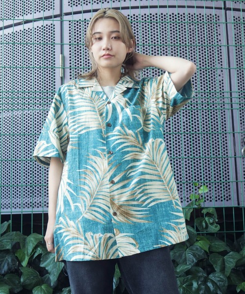 Lulu ＆ Arnie（るるあんどあーにー）の「RJC / ロバートJクランシー リミテッド  アロハシャツ オープンカラー 半袖シャツ（シャツ/ブラウス・メンズ・その他1/その他2/その他3・MEDIUM/LARGE/X-LARGE）」の19枚目の写真