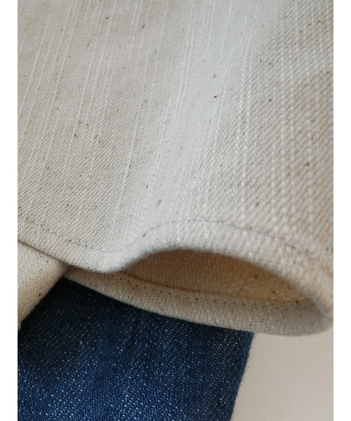 ulu（ウル）の「Linen denim flare skirt（デニムスカート・レディース・ベージュ・FREE）」の14枚目の写真