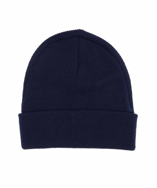 X-girl（エックスガール）の「BOX LOGO KNIT CAP（ニットキャップ/ビーニー・レディース・ブラック/ネイビー/バーガンディー・ONE SIZE）」の8枚目の写真