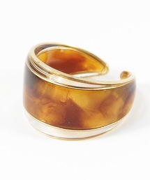 The Rule ザルール：Regatta ring：マーブル　ワイド　オープンリング
