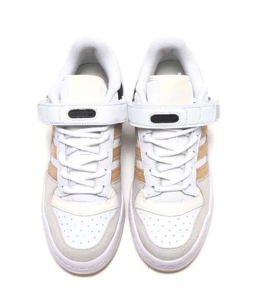 adidas（アディダス）の「adidas FORUM LOW W / アディダス フォーラム ロー（スニーカー・レディース・ホワイト・24.0cm/25.0cm/24.5cm/23.5cm/23.0cm）」の4枚目の写真