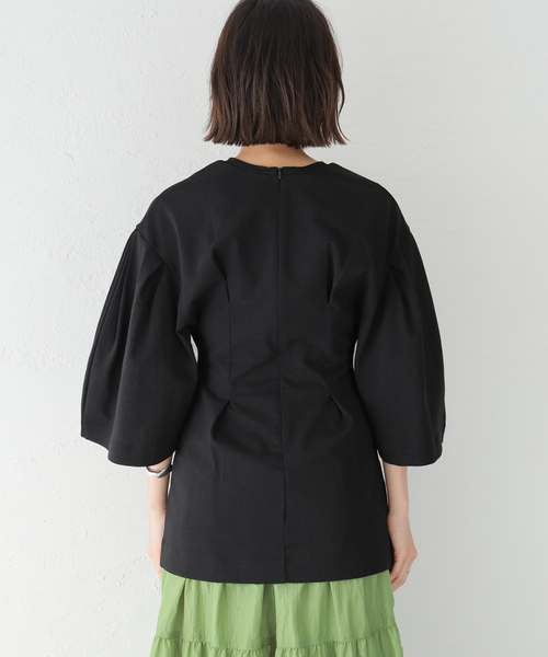 CLANE（クラネ）の「【CLANE/クラネ】BIG SLEEVE WAIST SHAPE TOPS