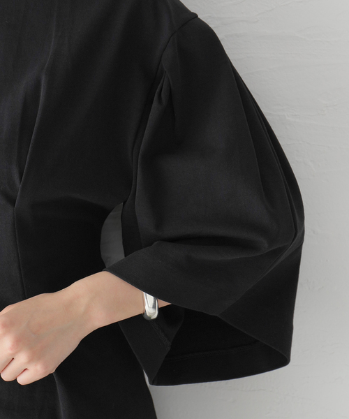 CLANE（クラネ）の「【CLANE/クラネ】BIG SLEEVE WAIST SHAPE TOPS