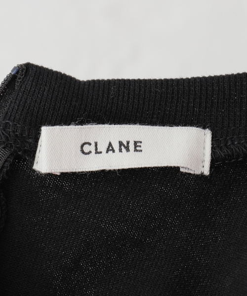 CLANE(クラネ)の「【CLANE/クラネ】BIG SLEEVE WAIST SHAPE TOPS:トップス(Tシャツ/カットソー・レディース・ホワイト/ブラック・SMALL)」の8枚目の写真
