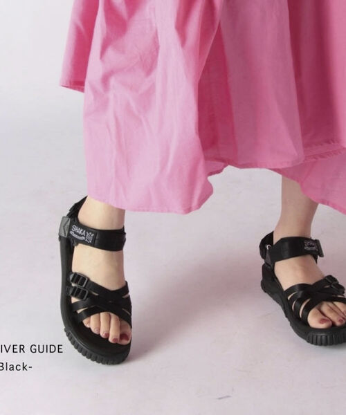 SHAKA(シャカ)の「【SHAKA/シャカ】RIVER GUIDE サンダル(サンダル・レディース・ブラック・23/22/24/25)」の2枚目の写真