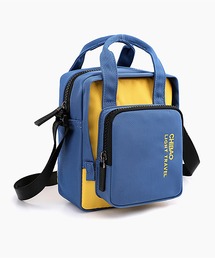 2wayバイカラーショルダーバッグ/ハンドバッグ