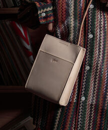 GLOSTER | 【GLOSTER/グロスター】レザーマルチポシェット ミニバッグ スクエアショルダー(ショルダーバッグ)