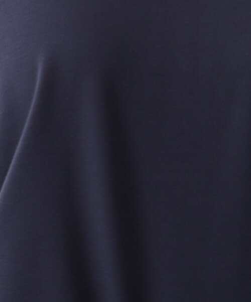 DRESKIP(ドレスキップ)の「◆【接触冷感】お袖ラッフルプルオーバー(Tシャツ/カットソー・レディース・ネイビー/オフホワイト/オレンジ/サンドベージュ・02/03)」の12枚目の写真