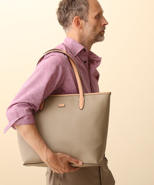 【新品】TAKEO KIKUCHI タケオキクチ シュリンクPVCトートバッグ TAKEO KIKUCHI（タケオキクチ）の「◇シュリンクPVC トートバッグ