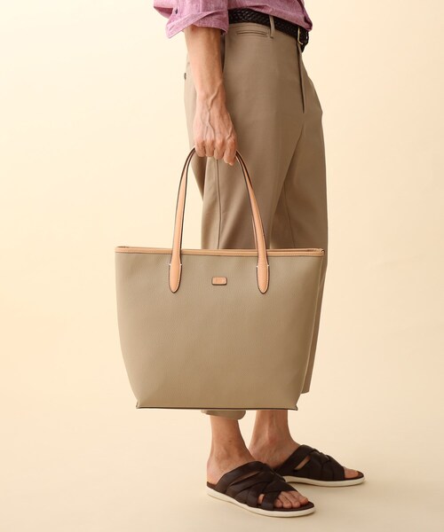 【新品】TAKEO KIKUCHI タケオキクチ シュリンクPVCトートバッグ TAKEO KIKUCHI（タケオキクチ）の「◇シュリンクPVC トートバッグ